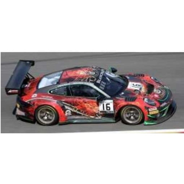 [MDL] 1/43 Porsche 911 GT3 R Modena Motorsports 24H Spa 2019 J. Shen - P. Descombes - B. Simonsen - M. Beche #16 完成品 ミニカー(SB271) SPARK(スパーク)