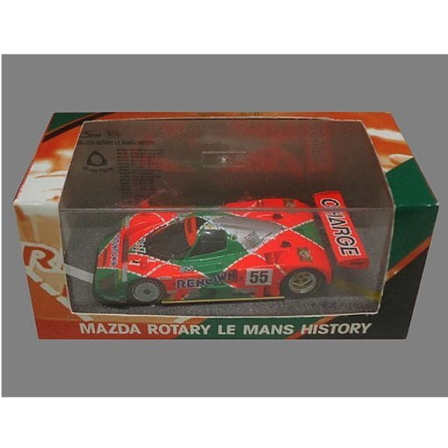 [MDL] 1/43 MAZDA 787B LM 1991 RENOWN #55(オレンジ×グリーン) 「MAZDA ROTARY LE MANS HISTORY」 完成品 ミニカー(MC9116) SPARK(スパーク)