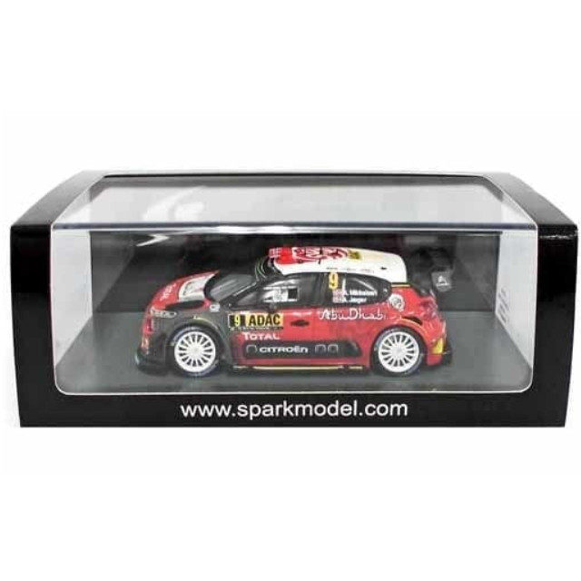 [MDL] 1/43 CITROEN C3 WRC 2nd Rally Germany 2017 TOTAL #9(レッド×ホワイト×ブラック) 完成品 ミニカー(S5176) SPARK(スパーク)