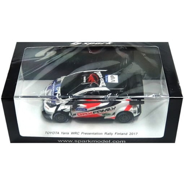 [MDL] 1/43 Toyota Yaris WRC Presentation No.VIP Rally Finland 2017 M.Gronholm A.Karppanen 完成品 ミニカー(S5170) SPARK(スパーク)