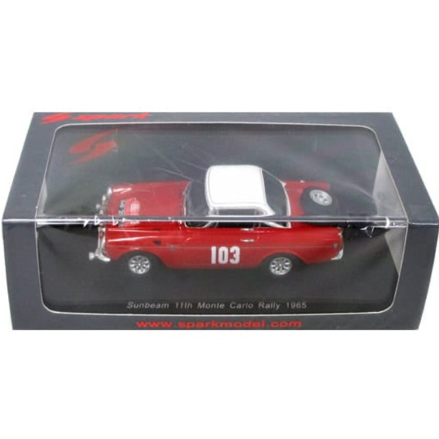 [MDL] 1/43 Sunbeam 5th Monte Carlo Rally 1965 A.Cowan - R.Turvey #103 完成品 ミニカー(S4060) SPARK(スパーク)