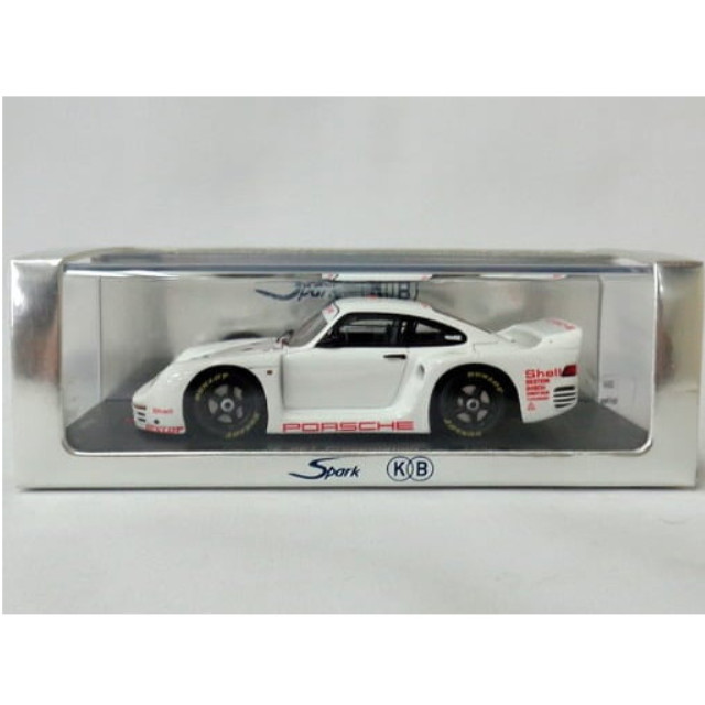 [MDL] 1/43 Porsche 961 Presentation ver.1986 Shell(ホワイト) 完成品 ミニカー(KBS040) SPARK(スパーク)