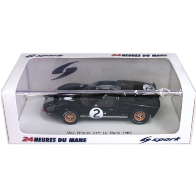 [MDL] 1/43 Ford Mk2 Winner Le Mans 1966 B.McLaren - C.Amon #2 完成品 ミニカー(43LM66) SPARK(スパーク)