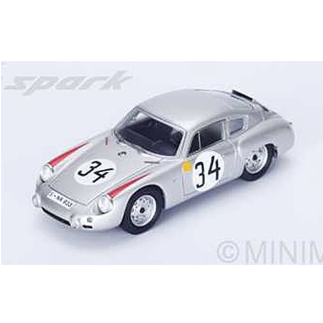 [MDL] 1/43 Porsche 356B Abarth 7th Le Mans 1962 E.Barth - H.Herrmann #34 完成品 ミニカー(S1876) SPARK(スパーク)