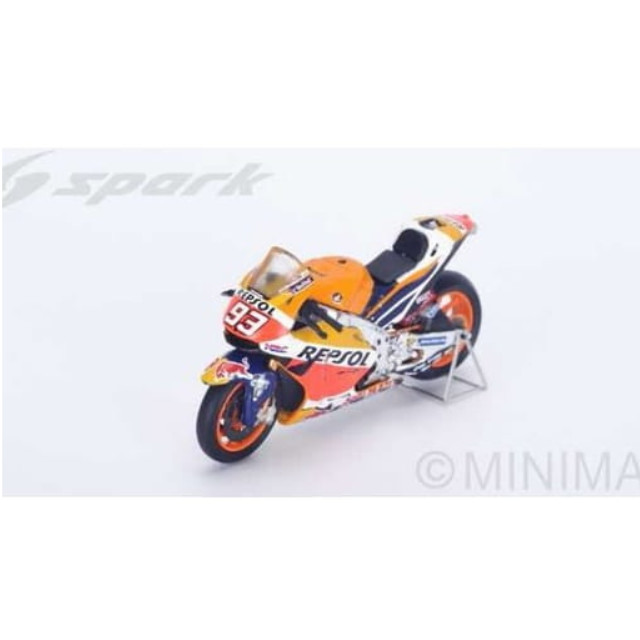 [MDL] 1/43 Honda RC213V - Repsol HRC Team - Winner USA GP - Circuit Of The Americas Marc Marquez #93 完成品 ミニカー(M43002) SPARK(スパーク)
