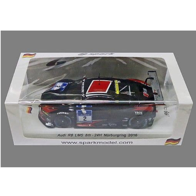 [MDL] 1/43 Audi R8 LMS 8th 24h Nurburgring 2016 Team WRT S.Leonard-R.Frijns-E.Sandstrom-F.Vervisch #2 完成品 ミニカー(SG238) SPARK(スパーク)