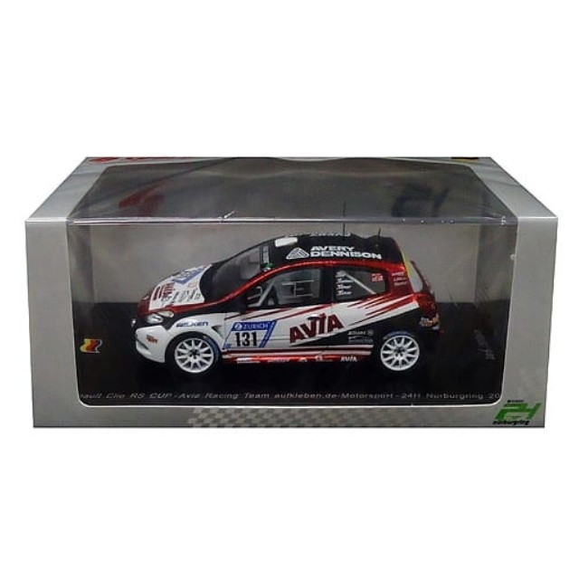 [MDL] 1/43 Renault Clio RS CUP Avia Racing Team aufkleben.de - Motorsport Nurburgring 24H 2017 S.Epp - G.Holthaus - M.Bohrer - M.Uelwer #131 完成品 ミニカー SPARK