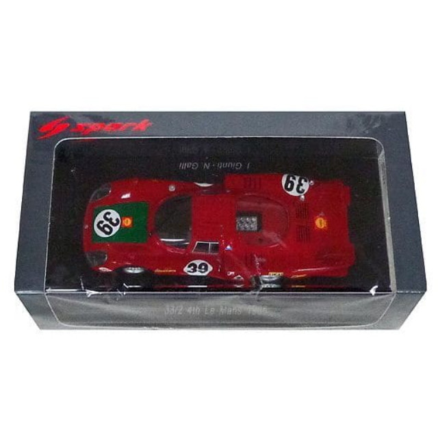[MDL] 1/43 33/2 4th Le Mans 1968 I.Giunti - N.Galli #39 完成品 ミニカー(S4366) SPARK(スパーク)
