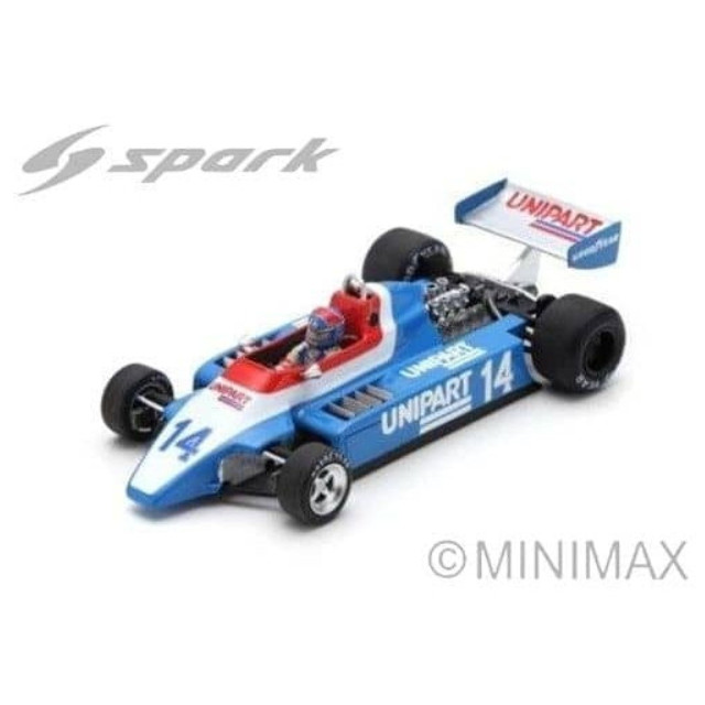 [MDL] 1/43 Ensign N180 German GP 1980 Jan Lammers #14 完成品 ミニカー(S5306) SPARK(スパーク)