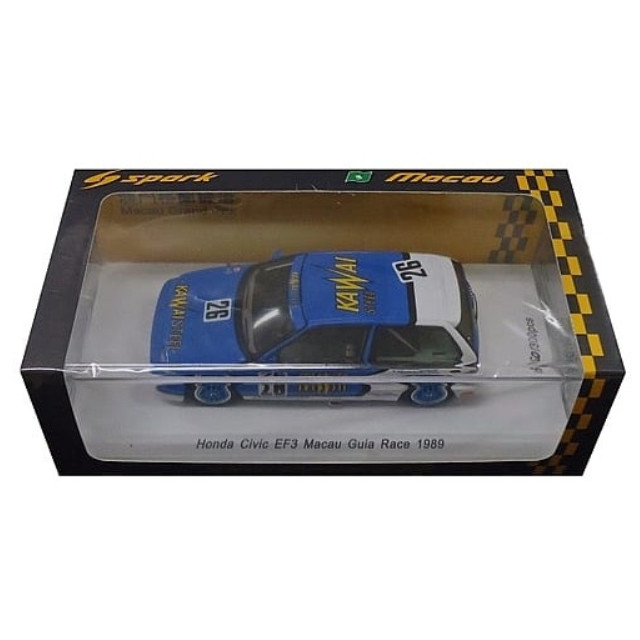 [MDL] 1/43 Honda Civic EF3 Gr.C Macau Guia Race 1989 Kazuo Shimizu #26 完成品 ミニカー(SA130) SPARK(スパーク)