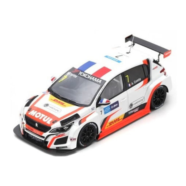 [MDL] 1/43 Peugeot 308 TCR DG Sport Competition Race 2 WTCR Macau Grand Prix 2018 Aurelien Comte #7 完成品 ミニカー(SA179) SPARK(スパーク)