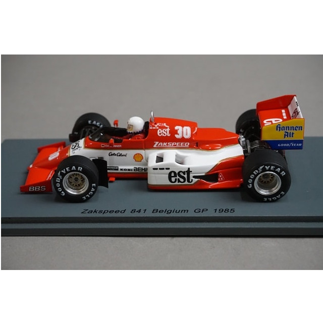 [MDL] 1/43 Zakspeed 841 Belgium GP 1985 Christian Danner #30 完成品 ミニカー(S1872) SPARK(スパーク)