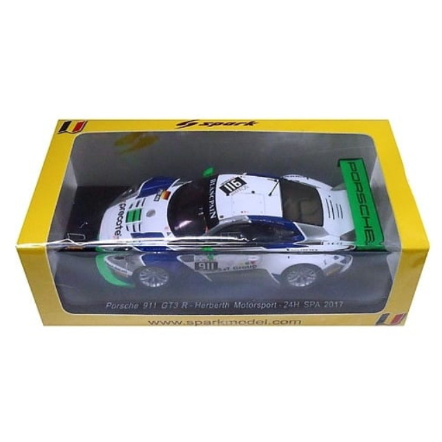 [MDL] 1/43 Porsche 911 GT3 R 24H SPA 2017 Herberth Motorsport J. Haring - A. Renauer - R. Renauer - M. Lieb #911 完成品 ミニカー(SB167) SPARK(スパーク)
