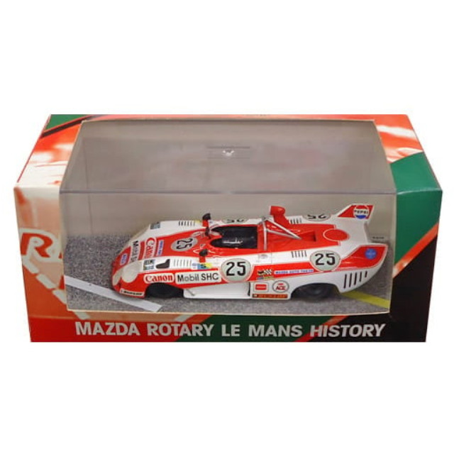 [MDL] 1/43 MAZDA SIGMA MC74 1974 Canon #25(レッド×ホワイト) 「ROTARY LE MANS HISTORY」 完成品 ミニカー(MC7403) SPARK(スパーク)