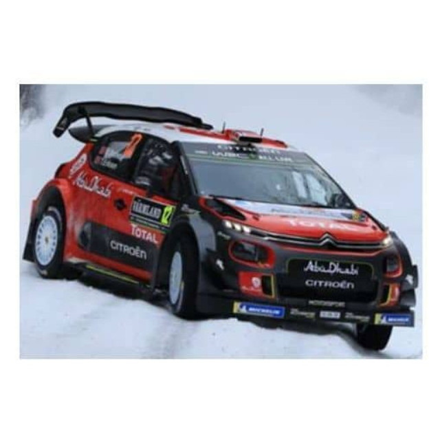 [MDL] 1/43 Citroen C3 WRC Citroen Total Abu Dhabi WRT Rally Sweden 2018 M. Ostberg - T. Eriksen #12 完成品 ミニカー(S5965) SPARK(スパーク)
