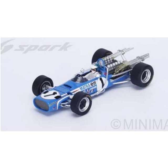 [MDL] 1/43 Matra MS11 Monaco GP 1968 Jean-Pierre Beltoise #1 完成品 ミニカー(S4356) SPARK(スパーク)