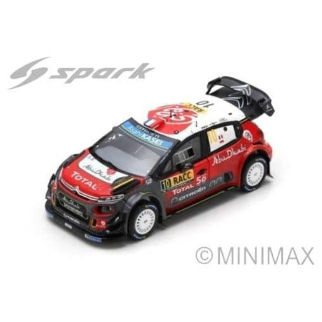 [MDL] 1/43 Citroen C3 WRC Winner Rally Catalunya 2018 S.Loeb - D.Elena #10 完成品 ミニカー(S5973) SPARK(スパーク)