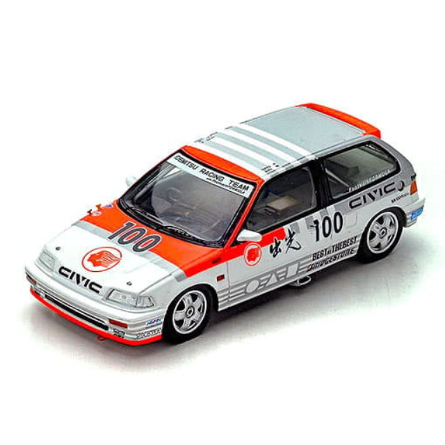 [MDL] 1/43 Honda Civic EF3 1st Grp3 JTC Suzuka 1989 U.Katayama - E.Muramatsu #100 完成品 ミニカー(S5455) SPARK(スパーク)