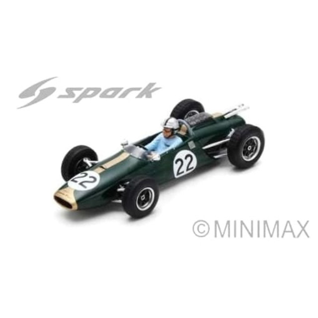 [MDL] 1/43 Brabham BT3 Italy GP 1963 Jack Brabham #22 完成品 ミニカー(S5262) SPARK(スパーク)