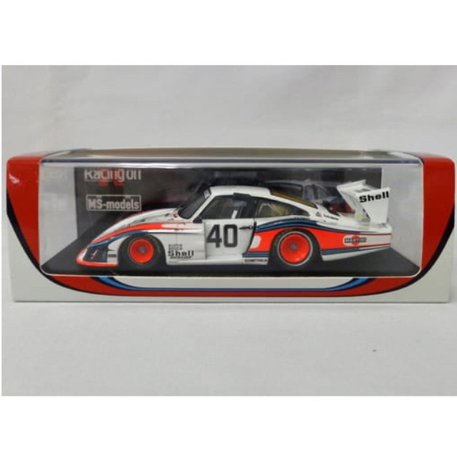 [MDL] 1/43 Porsche 935/78 ”Moby Dick” 1978 DRM Norisring Shell #40(ホワイト×レッド×ブルー) Racing on 特注モデル 完成品 ミニカー(ASMC-001) SPARK(スパーク)
