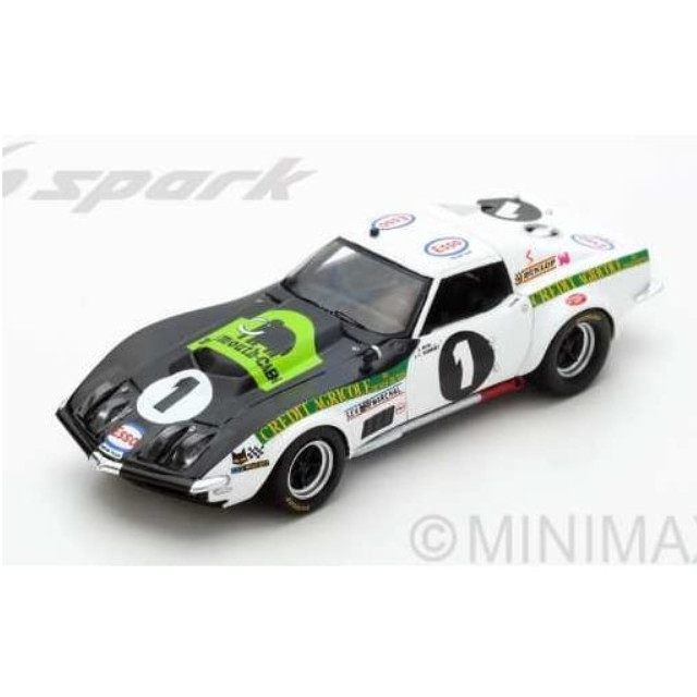 [MDL] 1/43 Corvette Le Mans 1970 J.Bourdon - J.-C.Aubriet #1 完成品 ミニカー(S5073) SPARK(スパーク)