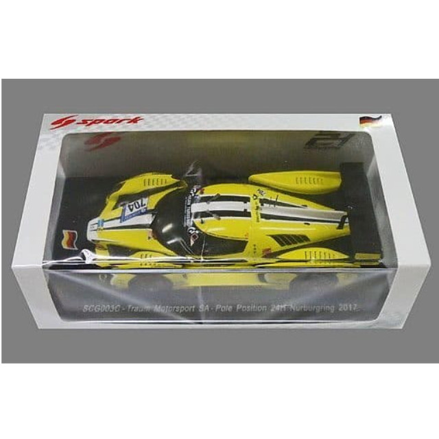 [MDL] 1/43 SCG SCG003C TRAUM MOTORSPORT Nurburgring 24H 2017 J.Westphal - F.Mailleux - A.Simonsen - F.F.Laser #704 完成品 ミニカー(SG334) SPARK(スパーク)