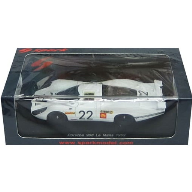 [MDL] 1/43 Porsche 908L Le Mans 1969 R. Lins - W. Kauhsen #22 完成品 ミニカー(S4747) SPARK(スパーク)