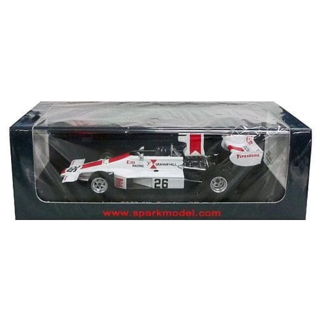 [MDL] 1/43 Lola T370 6th Swedish GP 1974 Graham Hill #26 完成品 ミニカー(S4352) SPARK(スパーク)