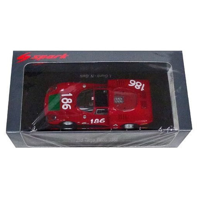 [MDL] 1/43 Alfa Romeo 33/2 2nd Targa Florio 1968 I.Giunti - N.Galli #186 完成品 ミニカー(S4874) SPARK(スパーク)