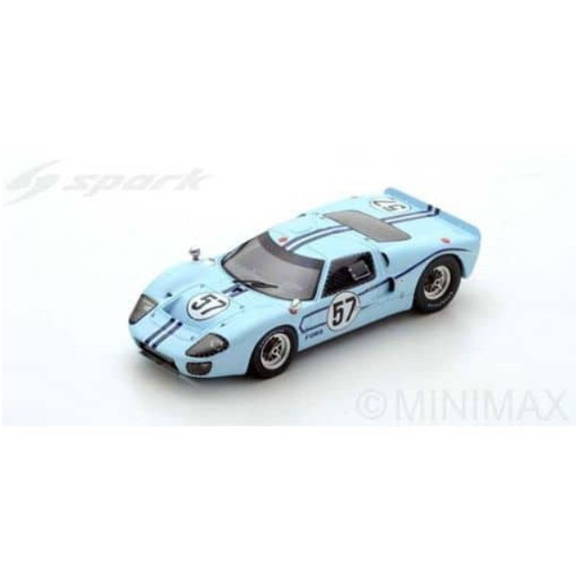 [MDL] 1/43 Ford MK IIB Le Mans 1967 P.Hawkins - R.Bucknum #57 完成品 ミニカー(S5187) SPARK(スパーク)