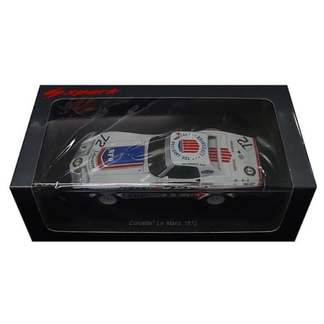 [MDL] 1/43 Chevrolet Corvette Le Mans 1972 J.Greenwood - A.Cudini - B.Darniche #72 完成品 ミニカー(S5703) SPARK(スパーク)