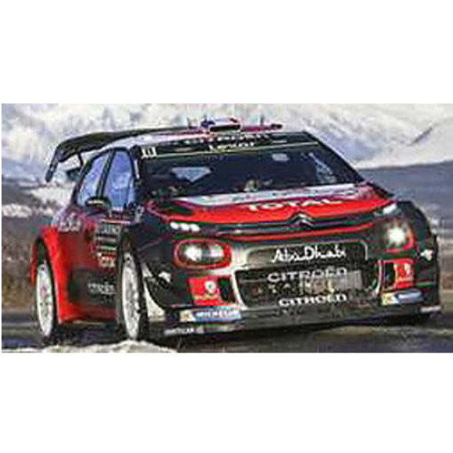 [MDL] 1/43 Citroen C3 WRC 9th WRC Monte Carlo 2017 Citroen Total Abu Dhabi WRT S.Lefebvre - G.Moreau #8 完成品 ミニカー(S5159) SPARK(スパーク)