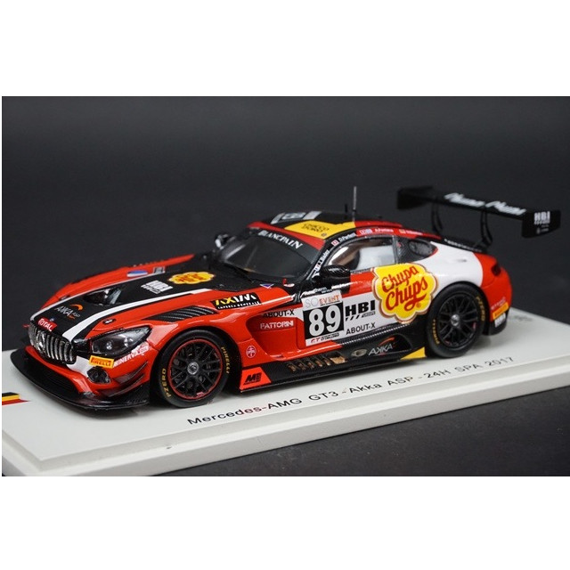 [MDL] 1/43 Mercedes-AMG GT3 24H SPA 2017 AKKA ASP D. Perfetti - A. Fontana - L. Badey - N. Bastian #89 完成品 ミニカー(SB163) SPARK(スパーク)
