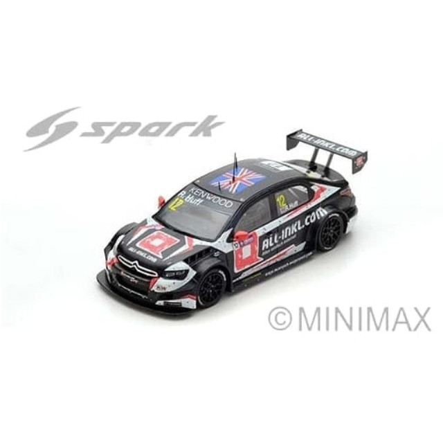 [MDL] 1/43 Citroen C-Elysee WTCC Team All-Inkl.com Munnich Motorsport Winner Rd.2 Macau Guia Race 2017 Robert Huff #12 完成品 ミニカー(SA157) SPARK(スパーク)