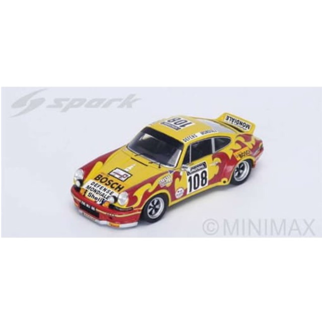 [MDL] 1/43 Porsche 911 Carrera RS Tour Auto 1973 C.Ballot Lena - A.Morenas #108 完成品 ミニカー(SF098) SPARK(スパーク)
