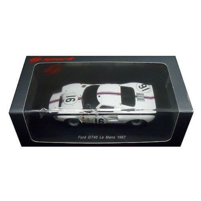 [MDL] 1/43 Ford GT40 Mk.I Le Mans 1967 H.Greder - P.Dumay #16 完成品 ミニカー(S5177) SPARK(スパーク)