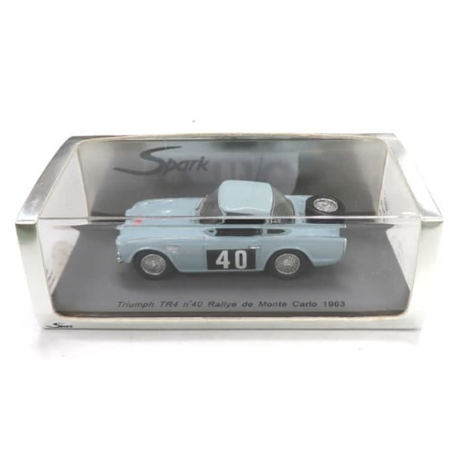 [MDL] 1/43 Triumph TR4 Rallye de Monte Carlo 1963 #40(ブルー) 完成品 ミニカー(S0512) SPARK(スパーク)
