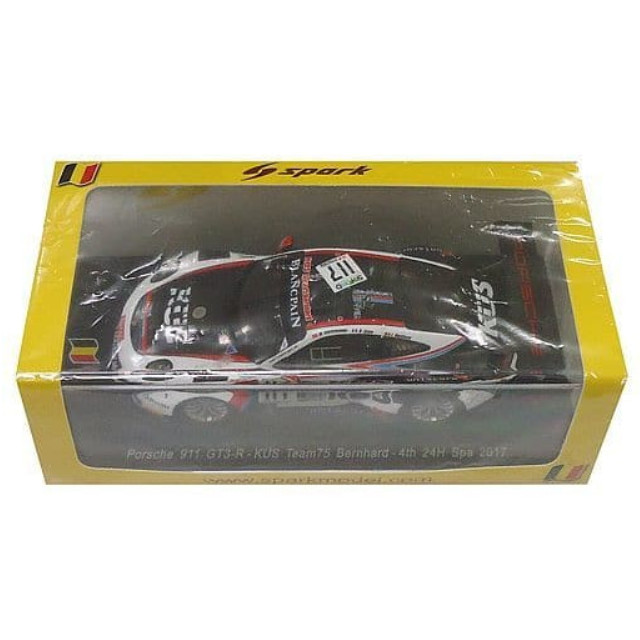 [MDL] 1/43 Porsche 911 GT3 R 24H SPA 2017 KUS Team75 Bernhard K. Estre - M. Christensen - L. Vanthoor #117 完成品 ミニカー(SB141) SPARK(スパーク)