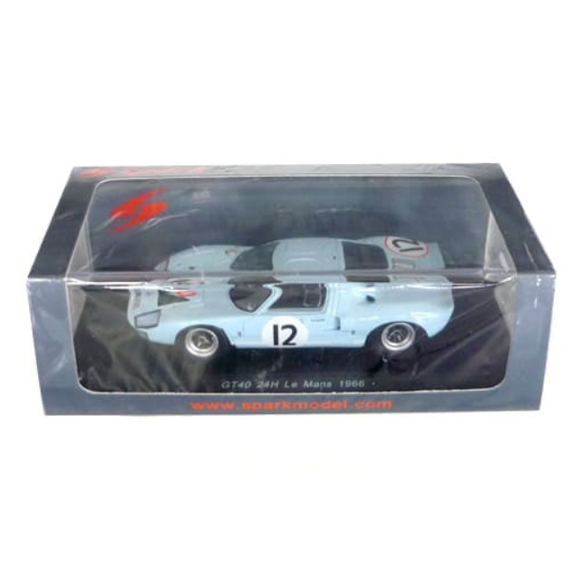 [MDL] 1/43 GT40 Le Mans 1966 J.Rindt - I.Ireland #12 完成品 ミニカー(S4072) SPARK(スパーク)