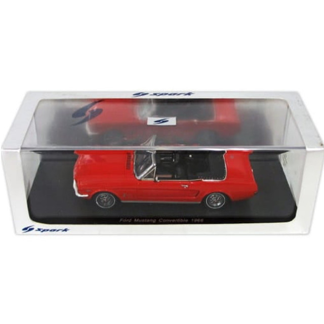 [MDL] 1/43 Ford Mustang Convertible 1966(レッド) 完成品 ミニカー(S2639) SPARK(スパーク)