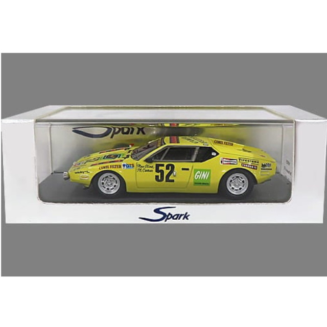 [MDL] 1/43 De Tomaso LM 1974 GINI #52(イエロー) 完成品 ミニカー(S0525) SPARK(スパーク)
