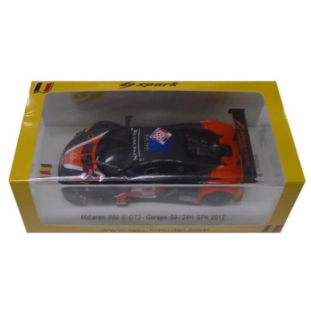 [MDL] 1/43 McLaren 650 S GT3 24H SPA 2017 Garage 59 A. West - C. Goodwin - C. Harris - B. Ellis #188 完成品 ミニカー(SB153) SPARK(スパーク)