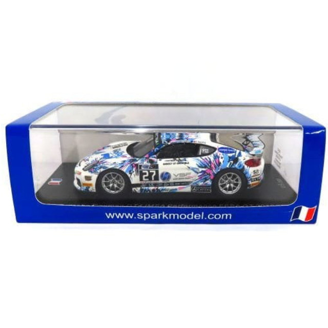 [MDL] 1/43 Porsche Cayman GT4 IMSA Performance FFSA GT 2018 VSF #27(ホワイト×ブルー×ピンク) 完成品 ミニカー(SF147) SPARK(スパーク)