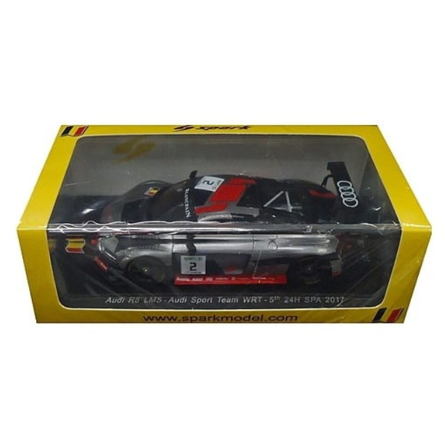 [MDL] 1/43 Audi R8 LMS 24H SPA 2017 Audi Sport Team WRT C. de Philippi - C. Mies - F. Vervisch #2 完成品 ミニカー(SB142) SPARK(スパーク)