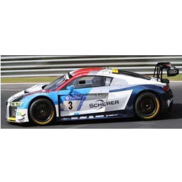 [MDL] 1/43 Audi R8 LMS Audi Sport Team Phoenix - 7th 24H Nurburgring 2018 C.Haase - F.Stippler - F.Vervisch - N.Muller #3 完成品 ミニカー(SG406) SPARK(スパーク)