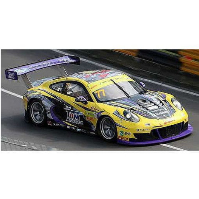 [MDL] 1/43 Porsche 911 GT3 R - HubAuto Racing FIA GT World Cup Macau 2017 Hiroki Yoshimoto #77 完成品 ミニカー(SA142) SPARK(スパーク)
