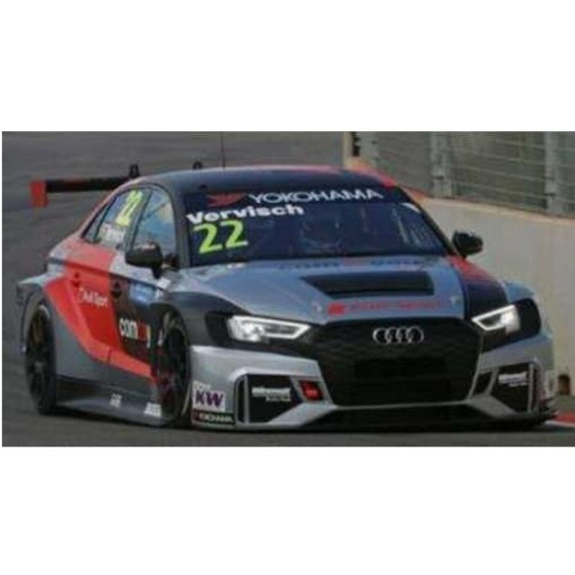 [MDL] 1/43 Audi RS3 LMS Comtoyou Team Audi Sport 2nd Race 2 WTCR 2019 Marrakesh Frederic Vervisch #22 完成品 ミニカー(S8959) SPARK(スパーク)