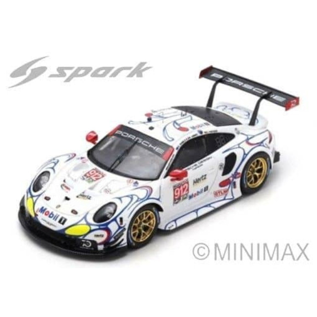 [MDL] 1/43 Porsche 911 RSR Porsche GT Team - Petit Le Mans 2018 E.Bamber - L.Vanthoor - M.Jaminet #912 完成品 ミニカー(S5849) SPARK(スパーク)