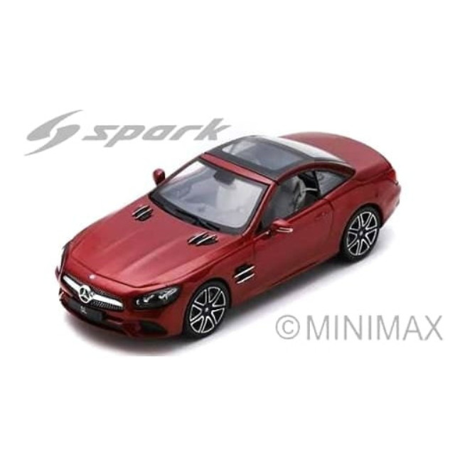 [MDL] 1/43 Mercedes-Benz SL 2017(デジーノカーディナルレッド) 完成品 ミニカー(S8183) SPARK(スパーク)