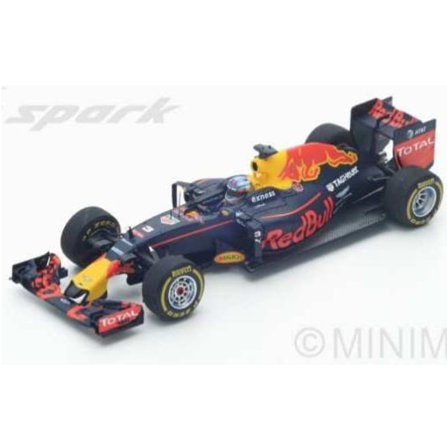 [MDL] 1/43 Red Bull Racing TAG Heuer RB12 Winner Malaysian GP 2016 TOTAL #3(ブラック×オレンジ×レッド) 完成品 ミニカー(S5023) SPARK(スパーク)